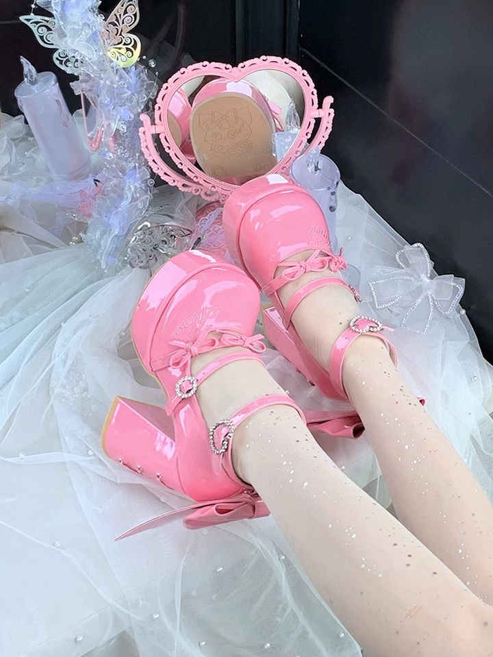 Y2K Shoes High Heels Gyaru High Heel Shoes 37646:608074