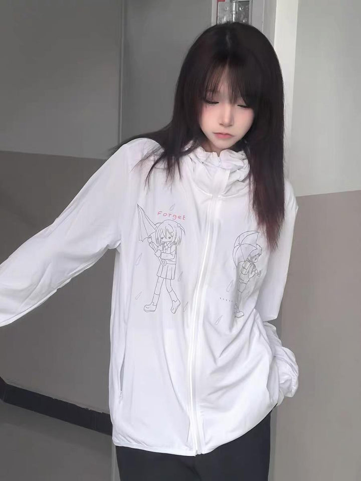 Kawaii Sun Protection Jacket Anti UV Hoodie 35692:499556