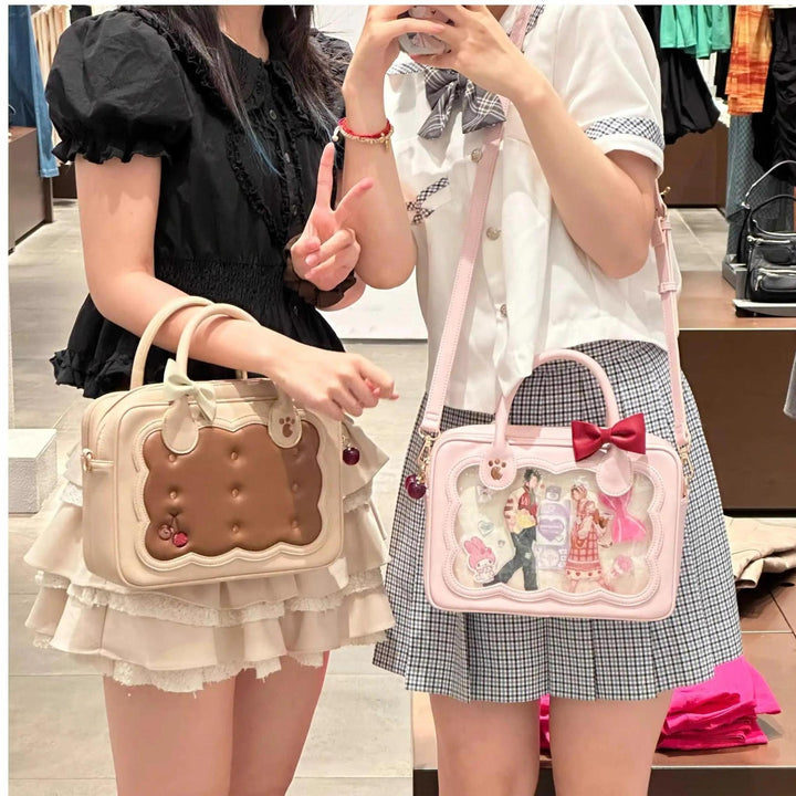 Cute Bow Bag Cherry Bear Cookie Crossbody Itabag 21908:366950 21908:366950