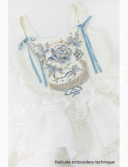 Lolita Dress Prom Dress Ballet Boned Strapless Mini Dress 36242:534164
