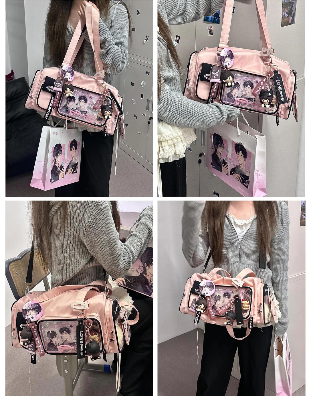 Large Capacity Itabag, Multiple Carrying Styles 45412:847152