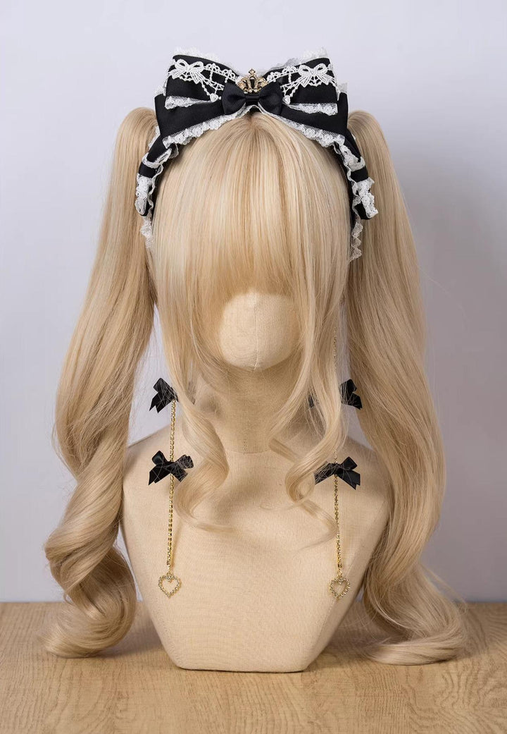 Jirai Kei Bowknot KC, Rhinestone Crown 44956:833460