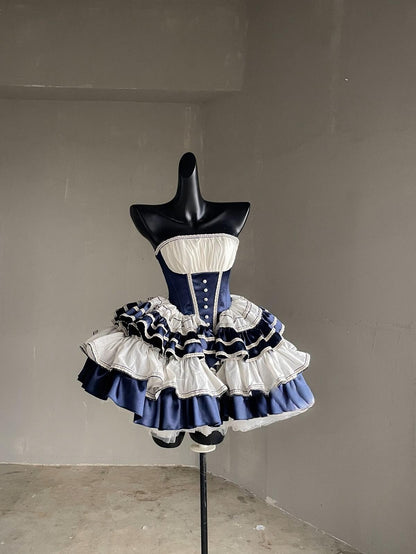 Lolita Dress Corset Dress Prom Dress 36402:549914
