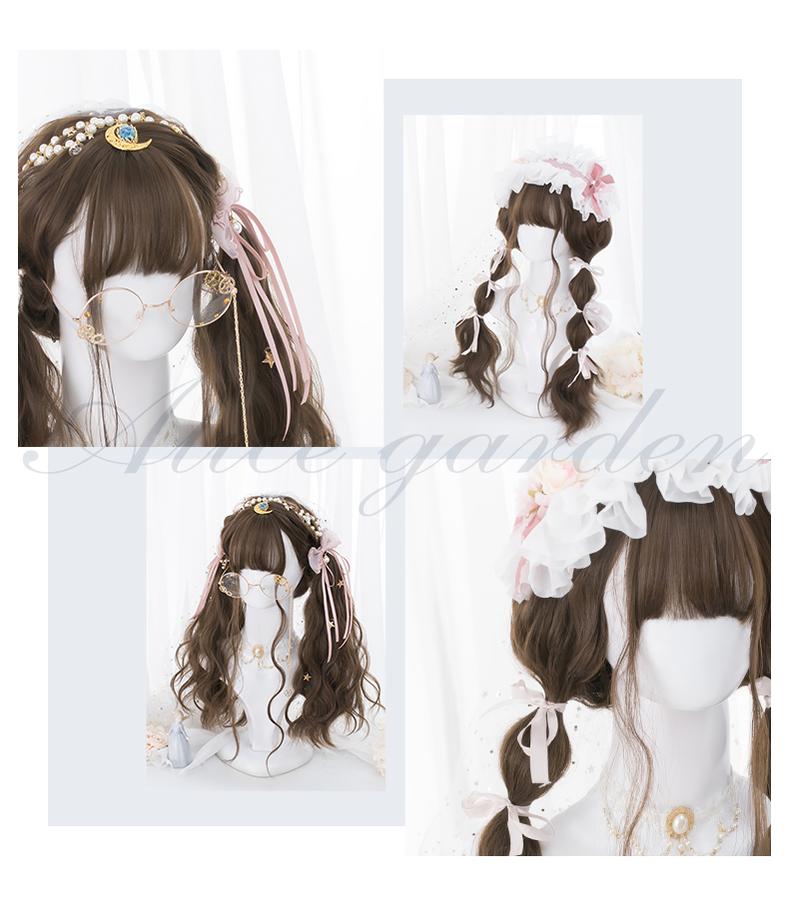 Lolita Wig With Long Curly Egg Roll Style Wig 35944:509466 35944:509466