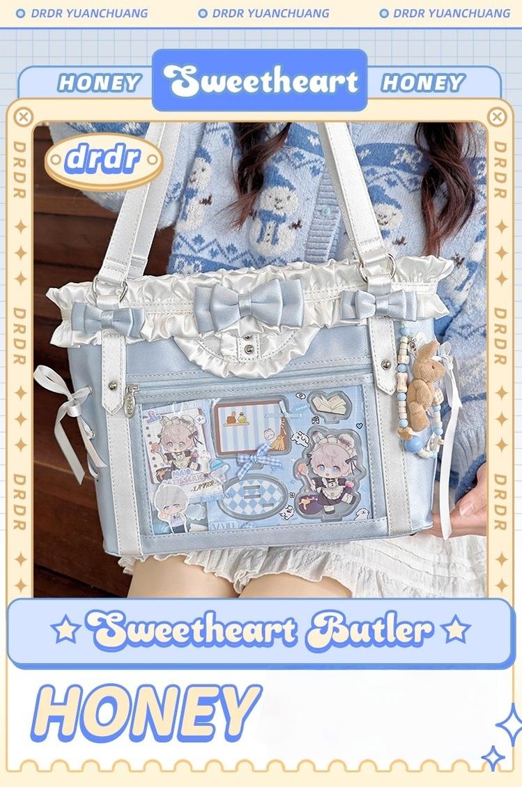 ACG Culture Satin Ita Bag Handle Bag With Removable Ribbon 43101:768464