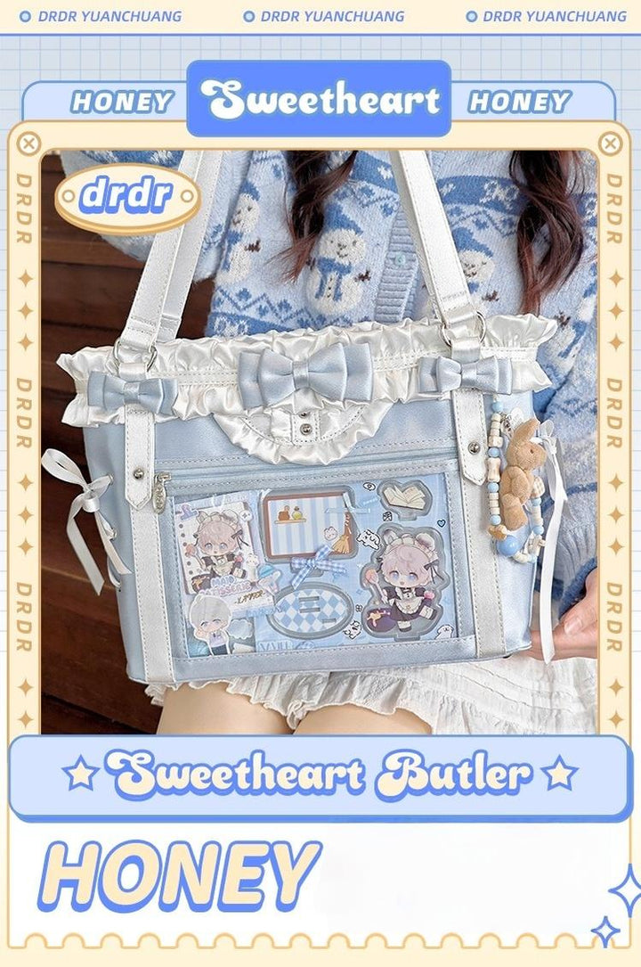 ACG Culture Satin Ita Bag Handle Bag With Removable Ribbon 43101:768464