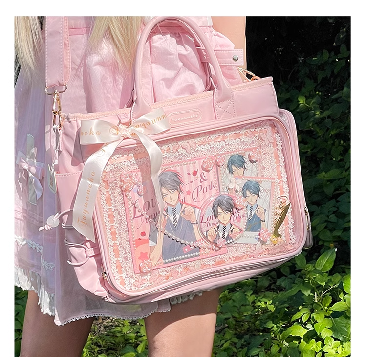 Lolita Fashion Itabag Large Capacity Doll Shoulder Bag 37644:609766