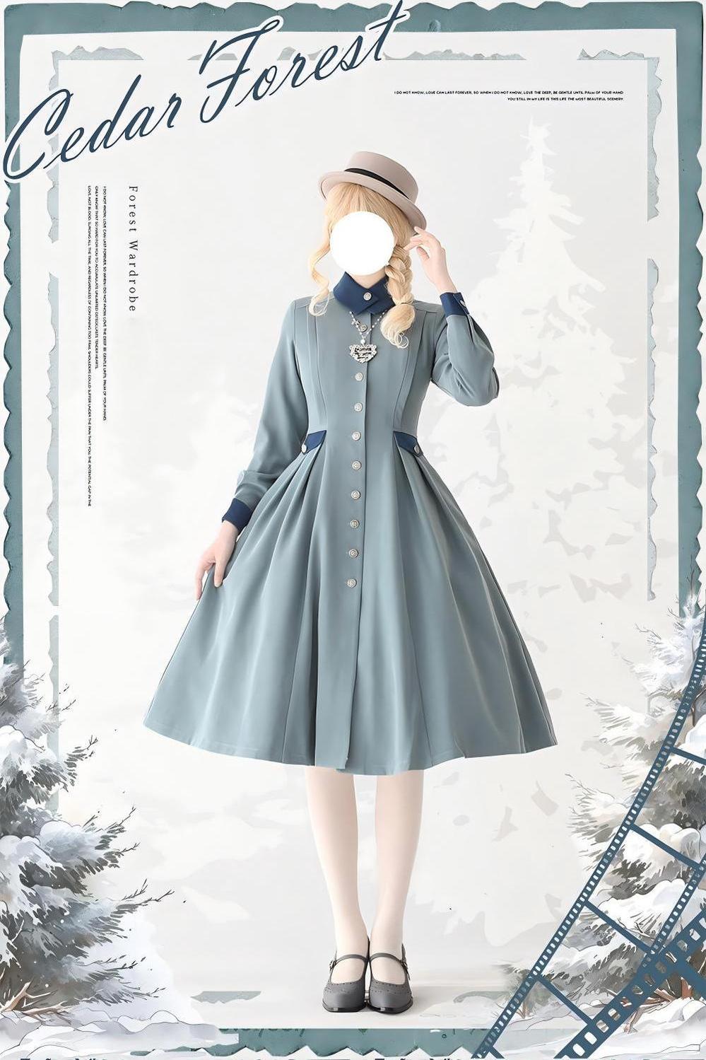 Classic Lolita Dress Forest Wardrobe Elegant Lolita Coat 40942:680886