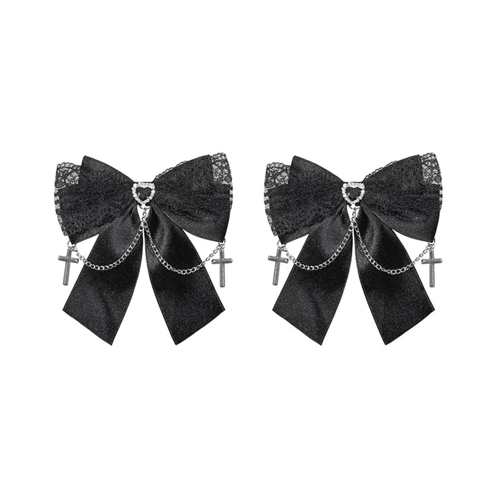 Punk Suspender Skirt, Stand Collar Blouse (L M S) 45578:855978