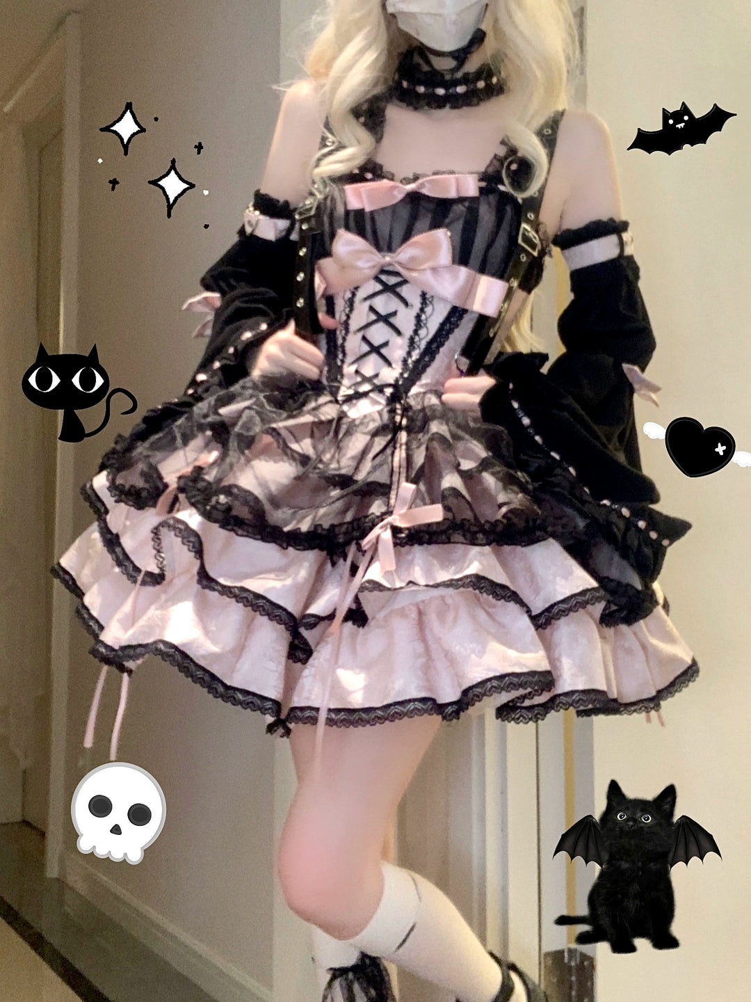 Ballet Lolita Dress Subculture Sweet Spicy Lolita Dress 35312:493084 35312:493084