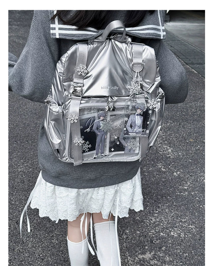 Large Capacity Itabag, Casual School Backpack 45428:848512
