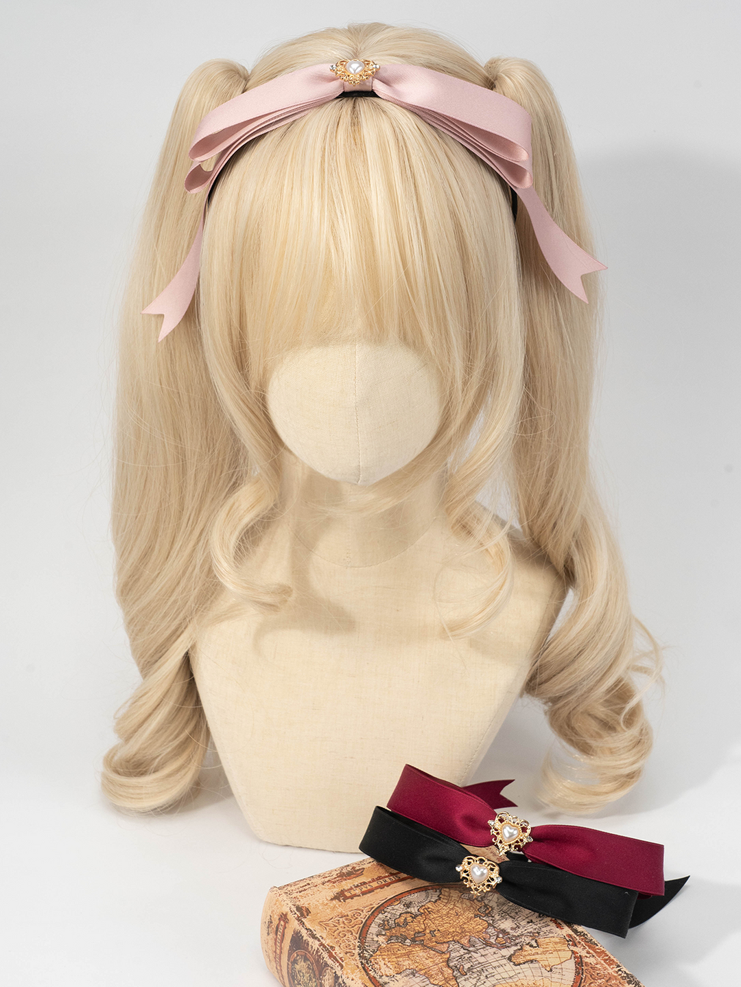 Lolita Headdress Jirai Kei Hairband Bow Headband Multi-color 35292:487804 35292:487804