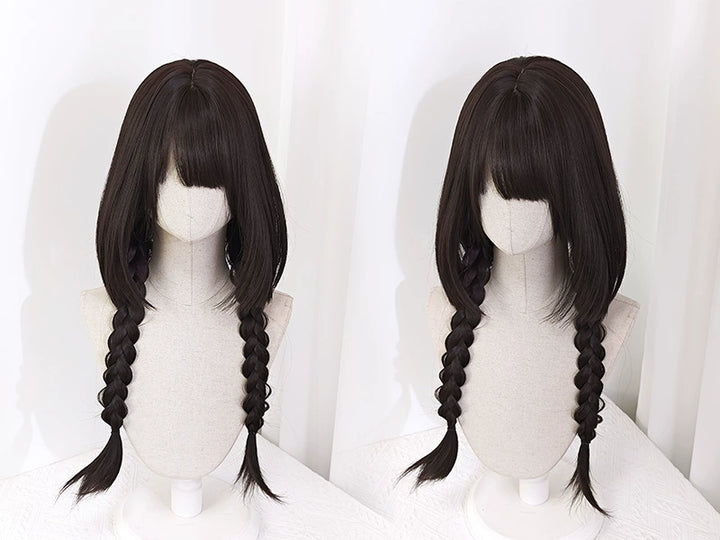 Jirai Kei Lolita Jellyfish Shape Dark Brown Wigs 22048:325310 22048:325310