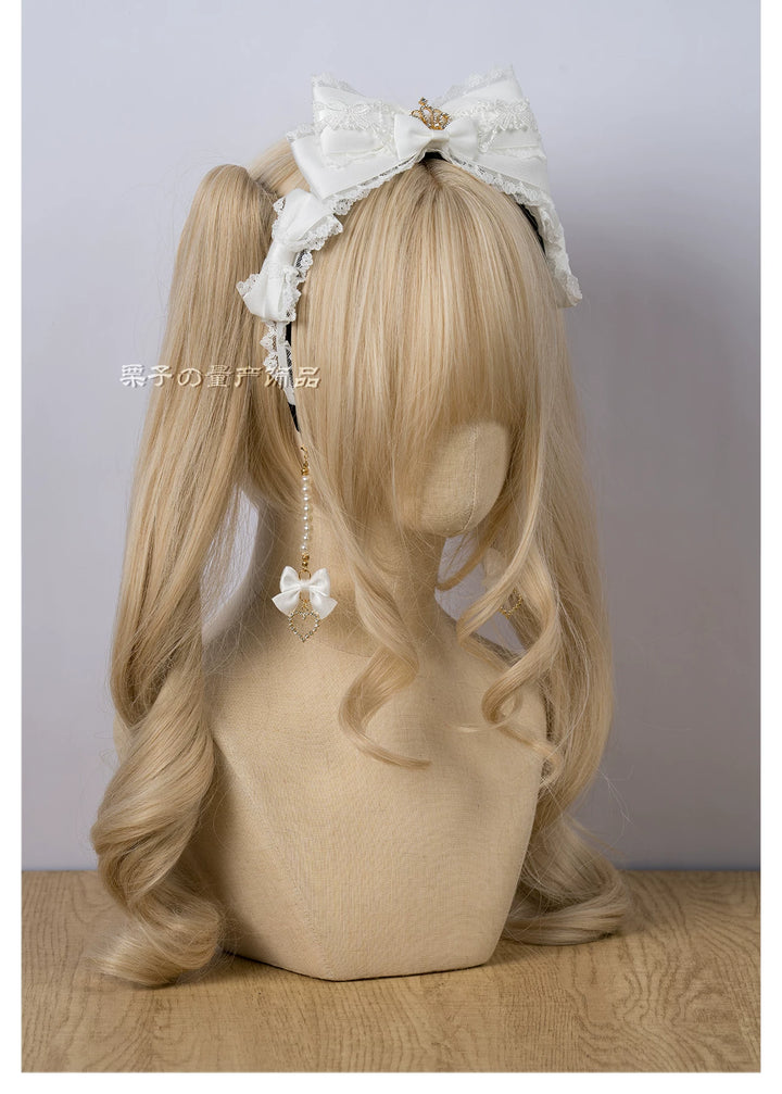 Jirai Kei Bowknot KC, Rhinestone Crown 44956:832775