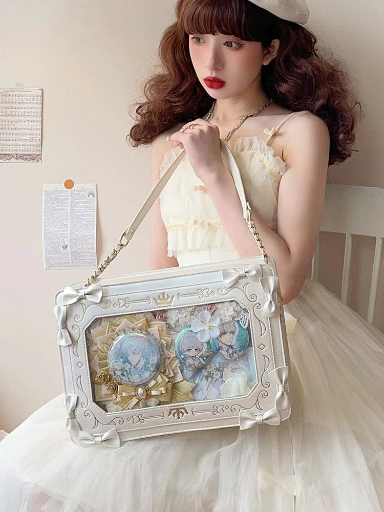 Kawaii Itabag Shoulder Bag Vintage Square Commuter Itabag 37054:545830 37054:545830