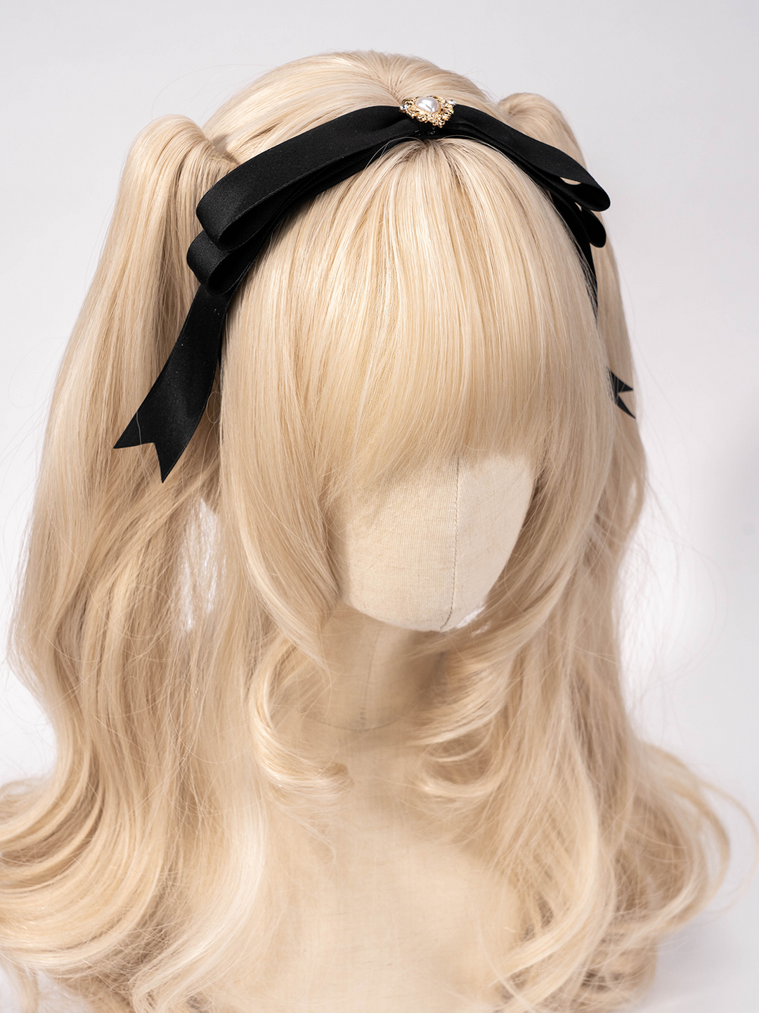 Lolita Headdress Jirai Kei Hairband Bow Headband Multi-color 35292:487792 35292:487792