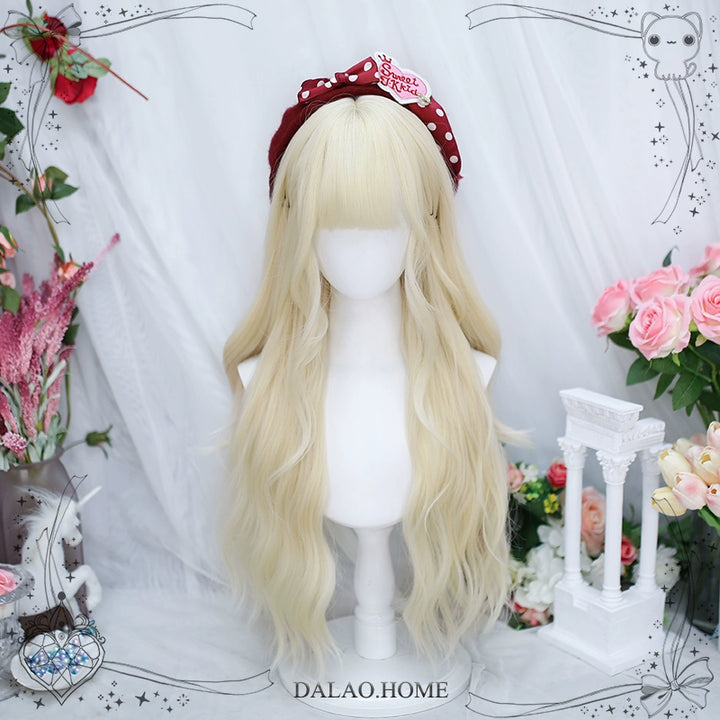 Lolita Wig Natural Long Curly Hair Gentle Straight Hair 35932:507336 35932:507336