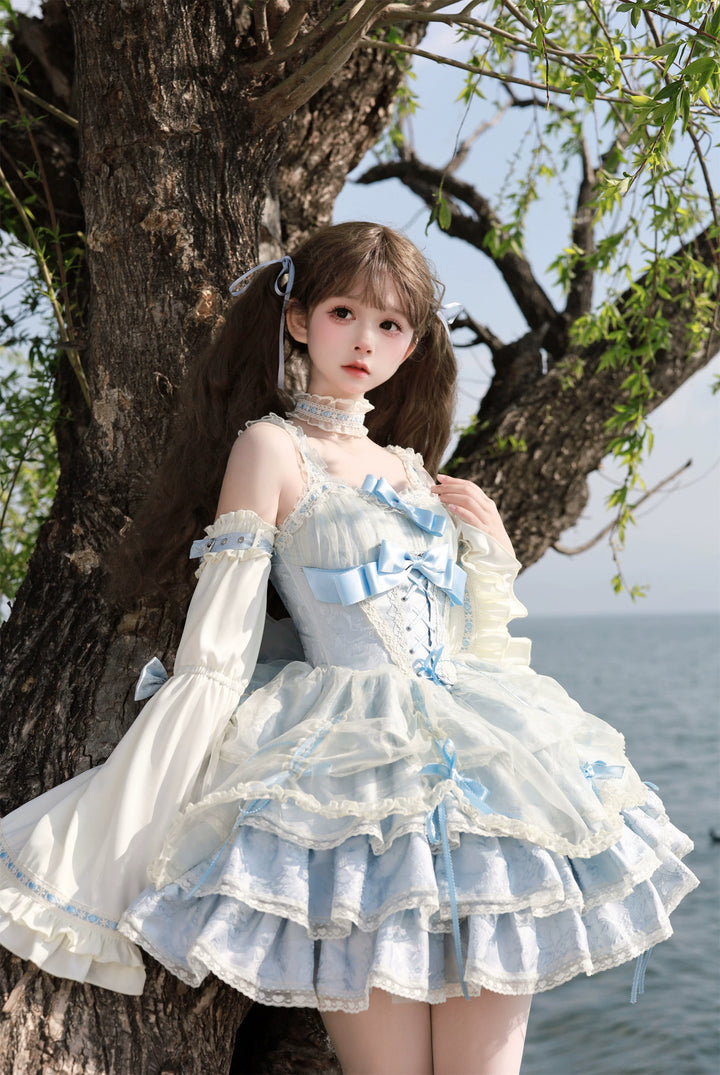 Ballet Lolita Dress Subculture Sweet Spicy Lolita Dress 35312:493088 35312:493088