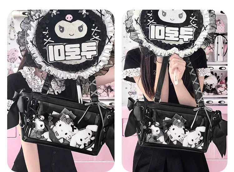 Daily Style Ita Bag, Clear Window for Dolls & Badges 45426:849071
