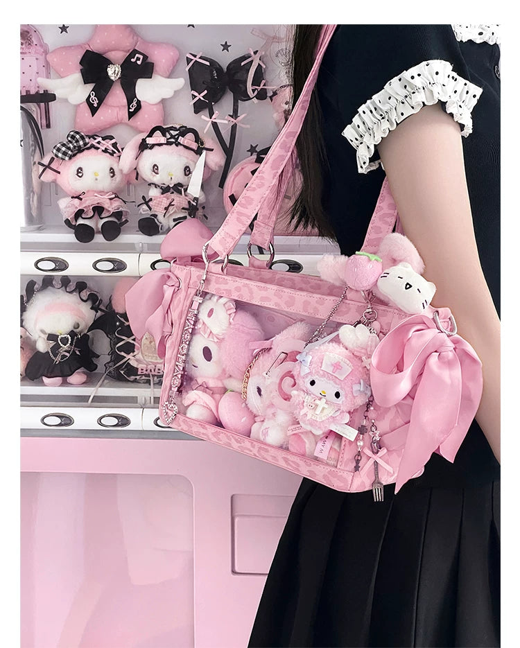 Daily Mini Ita Bag, Clear Window for Dolls & Badges 45427:849574