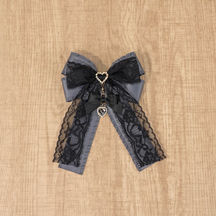 Jirai Kei Brooch Lace Bow Bag Keychain 35298:490064