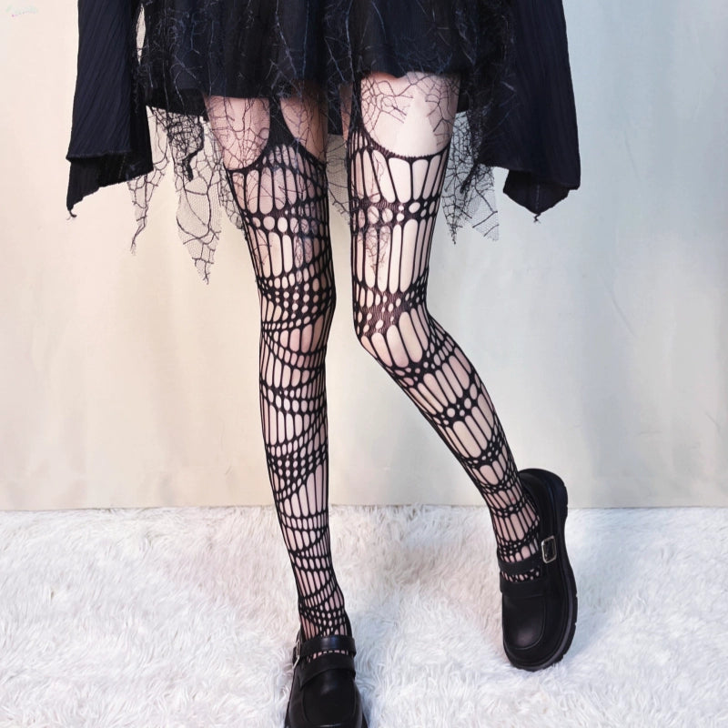 Y2K Socks Black Sexy Tights Fishnet Stockings 39488:635106