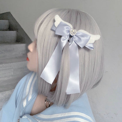 Jirai Kei Headwear Bow And Angel Wings Hair Clip 21670:441120