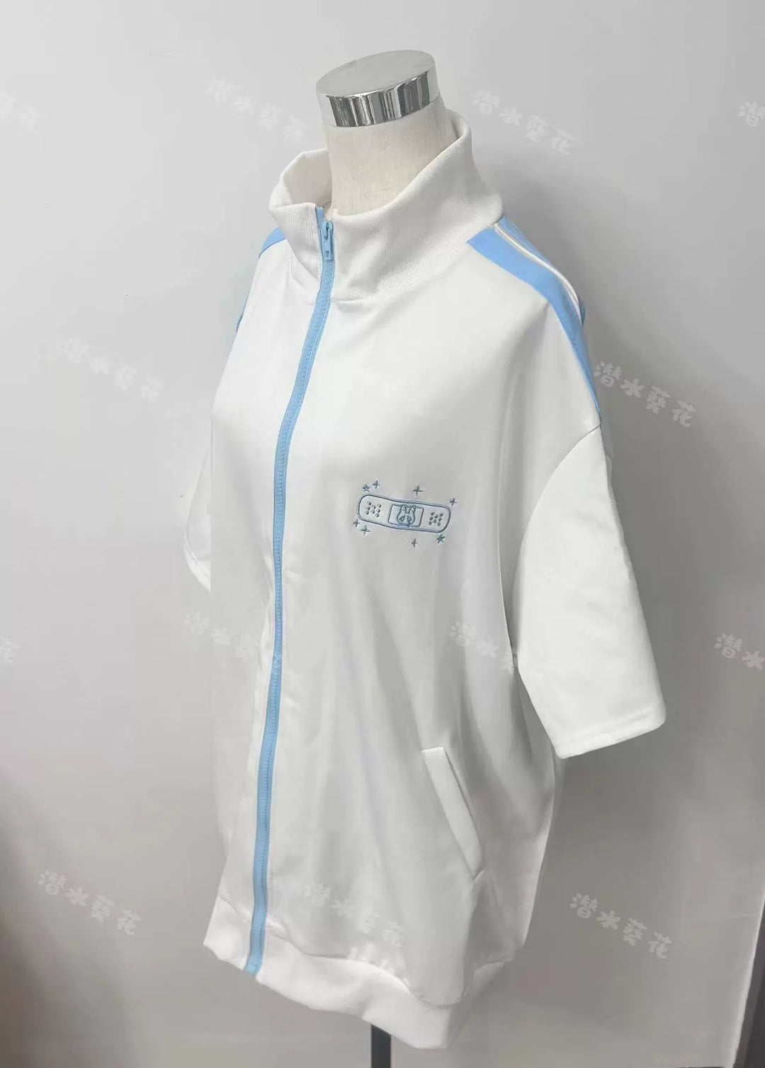 Short-sleeved Tenshi Kaiwai Jacket, Bandage Embroidery 43513:778872