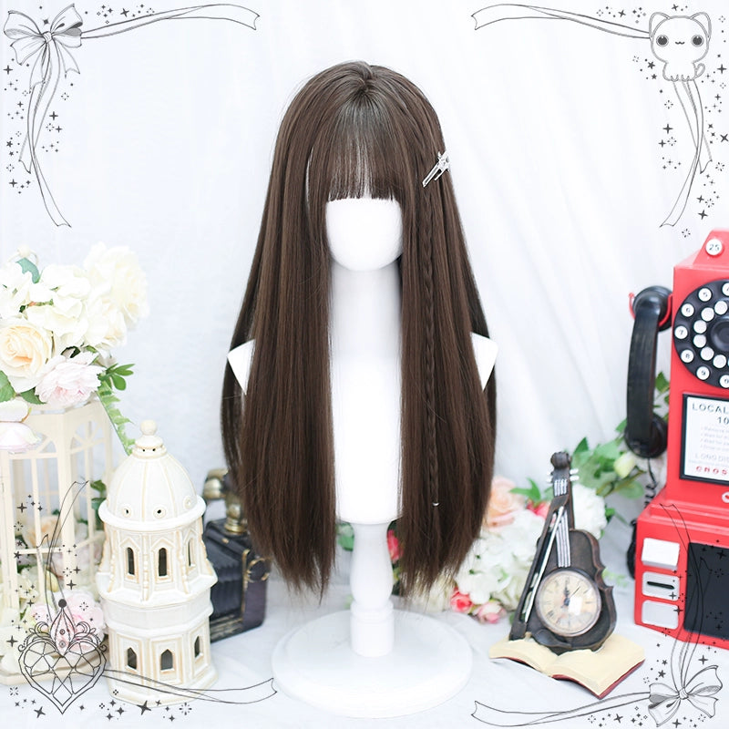 Lolita Wig Long Straight Wig Multicolor 35934:507584 35934:507584