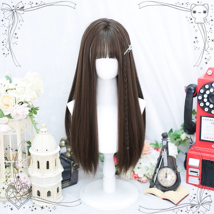 Lolita Wig Long Straight Wig Multicolor 35934:507584 35934:507584