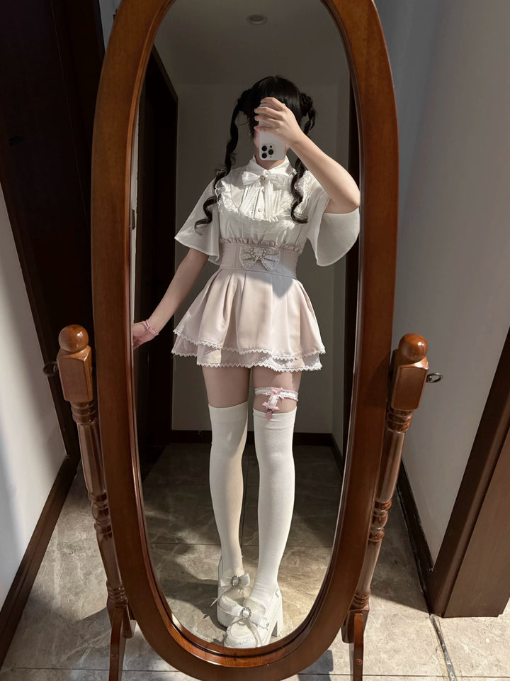 Ryousangata Skirt Outfit, Tencel Blouse 44750:821914