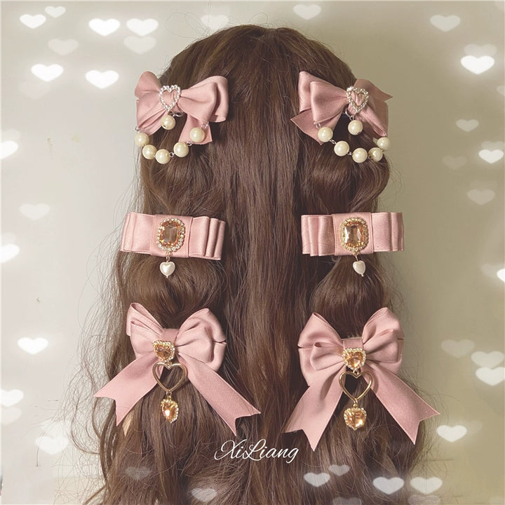 Jirai Kei Headdress Ryousangata Hair Clips Lolita Clip 37048:551638 37048:551638