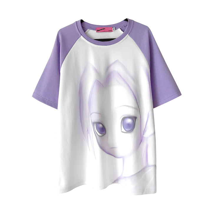 Subculture T-Shirt Unisex Loose T-Shirt Anime print Top (L M S XL) 37714:584378