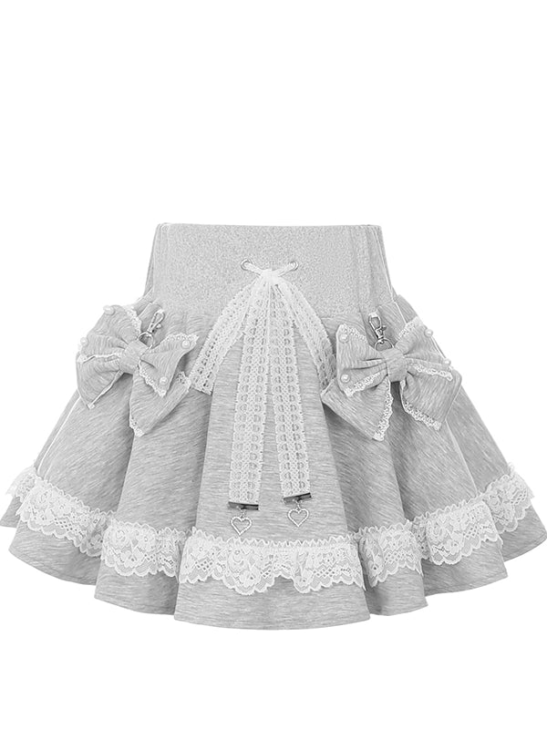 Lace Ryousangata Hoodie Outfit, Zipper Closure (L M S) 43812:786110