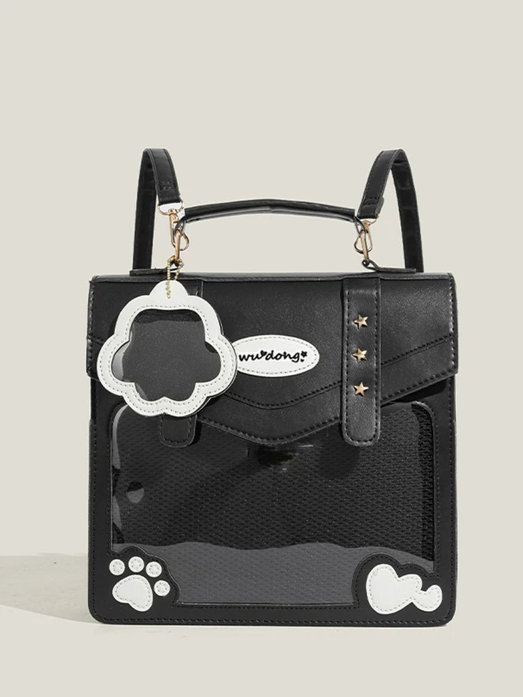 cat backpack with window leather The City Chic" Glass Bubble Best Cat Backpack Whether youre into gothic Spacious Lightweight Cat Carrier Backpack