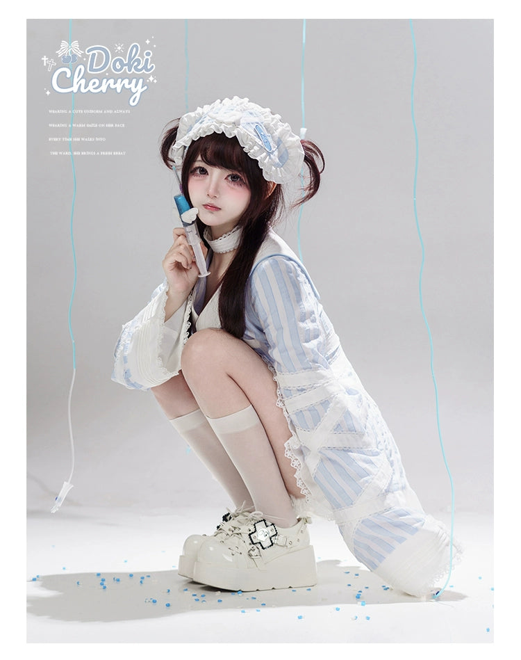 Tenshi Kaiwai Dress + Pocketed Cotton Shorts 43589:780566