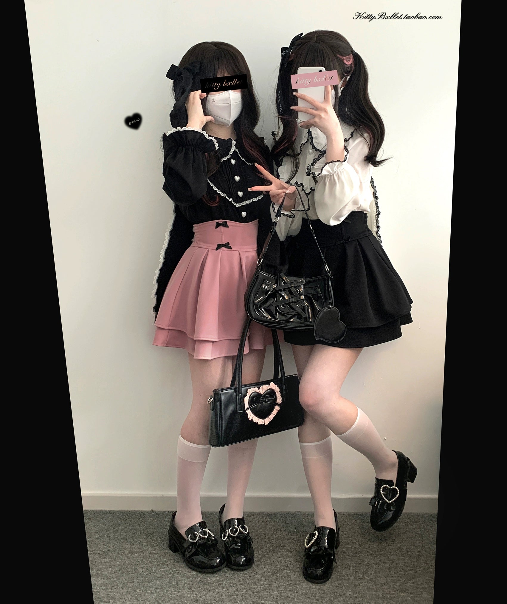 Jirai Kei Skirt Double Layer Puff Skirt with Bow 36770:534648