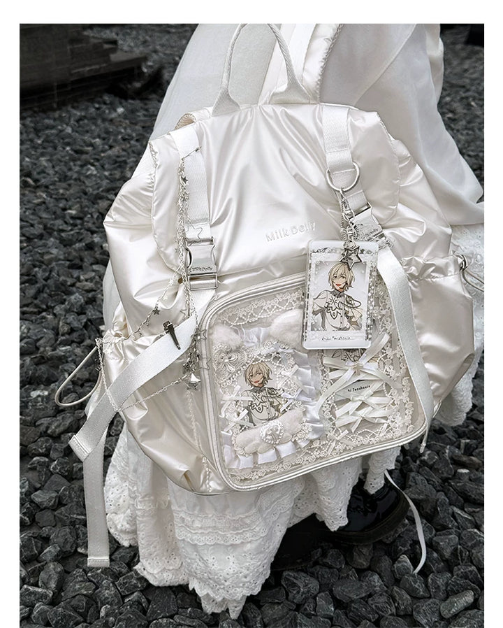 Large Capacity Itabag, Casual School Backpack 45428:848519