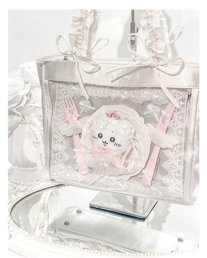 Imitation Silk Tote Itabag, Multiple Color 45430:851513