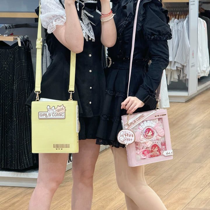 Kawaii Itabag Crossbody Bag Book-shaped Bag 40112:670760