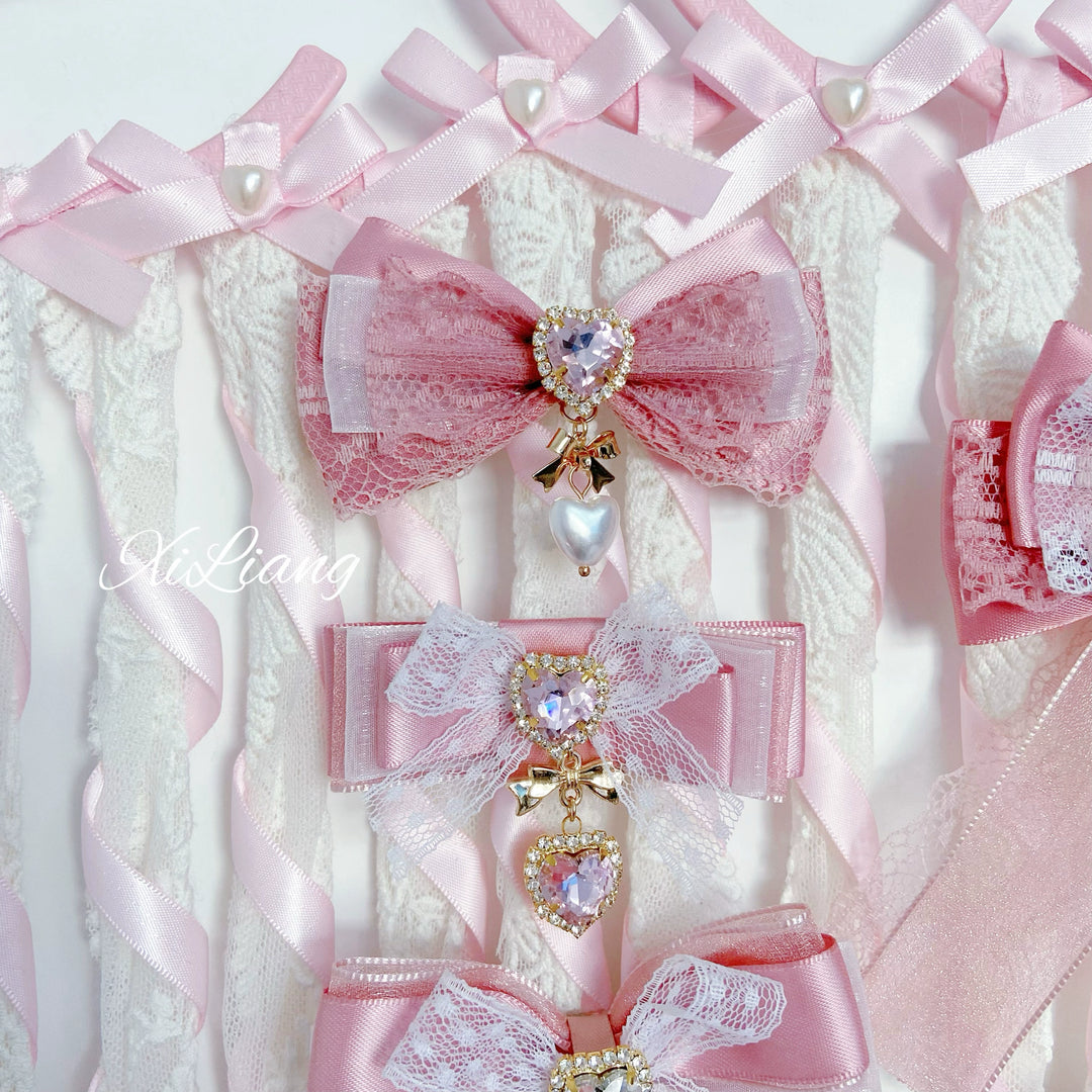 Lolita Fashion Hair Clip Handmade Headdress With Rhinestone 37266:555274 37266:555274