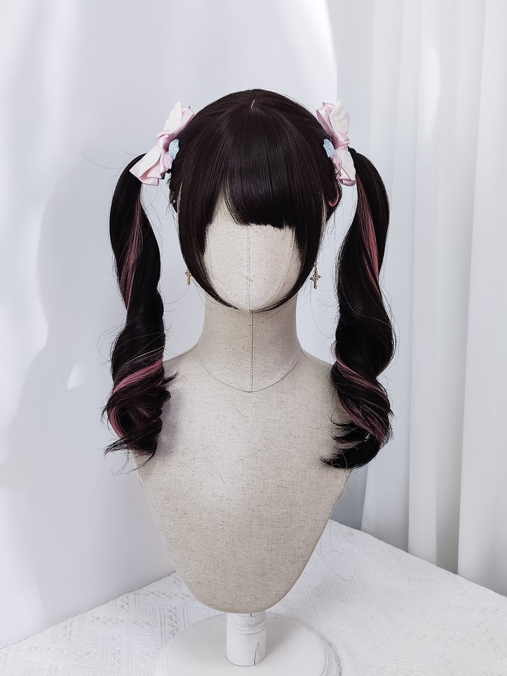 Jirai Kei Lolita Wig Idol Girl Long Curly Daily Wig 22046:365930 22046:365930