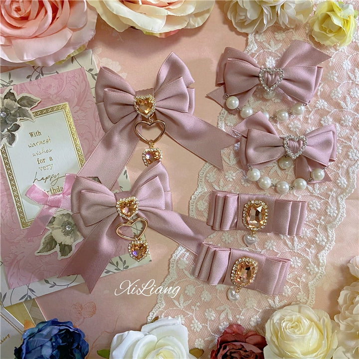 Jirai Kei Headdress Ryousangata Hair Clips Lolita Clip 37048:551624 37048:551624