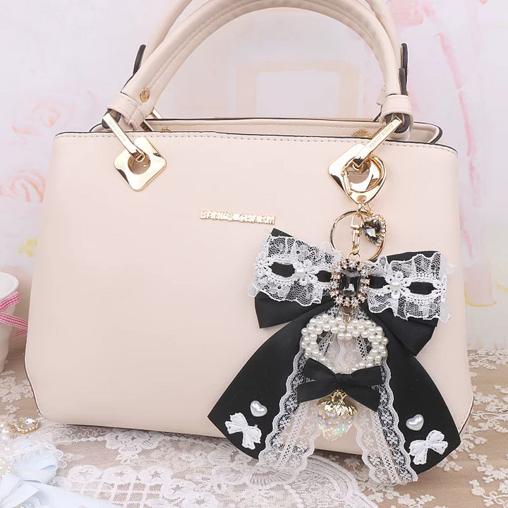 Jirai Kei Key Chain & Bag Charm, Rhinestone Decoration 45074:837238
