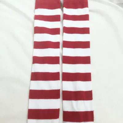 Punk Knee-High Striped Socks, Multiple Colors 45199:839675