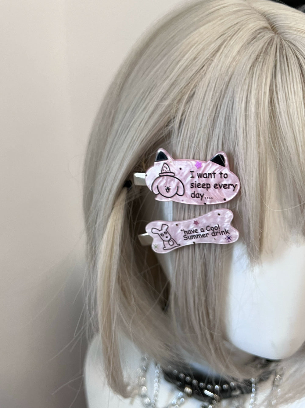 Jirai Kei Hair Accessories Puppy Hair Clips 37726:596446