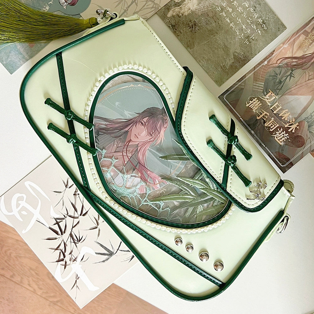 Chinese Style Itabag Knot Button Handbag Cross-body Bag 39542:627482