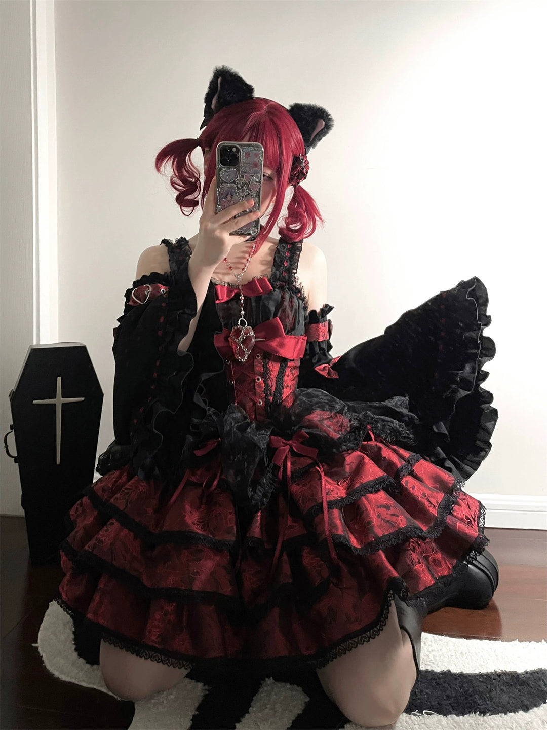 Ballet Lolita Dress Subculture Sweet Spicy Lolita Dress 35312:493086 35312:493086