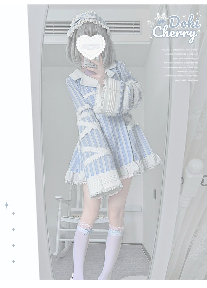 Tenshi Kaiwai Dress + Pocketed Cotton Shorts 43589:780575