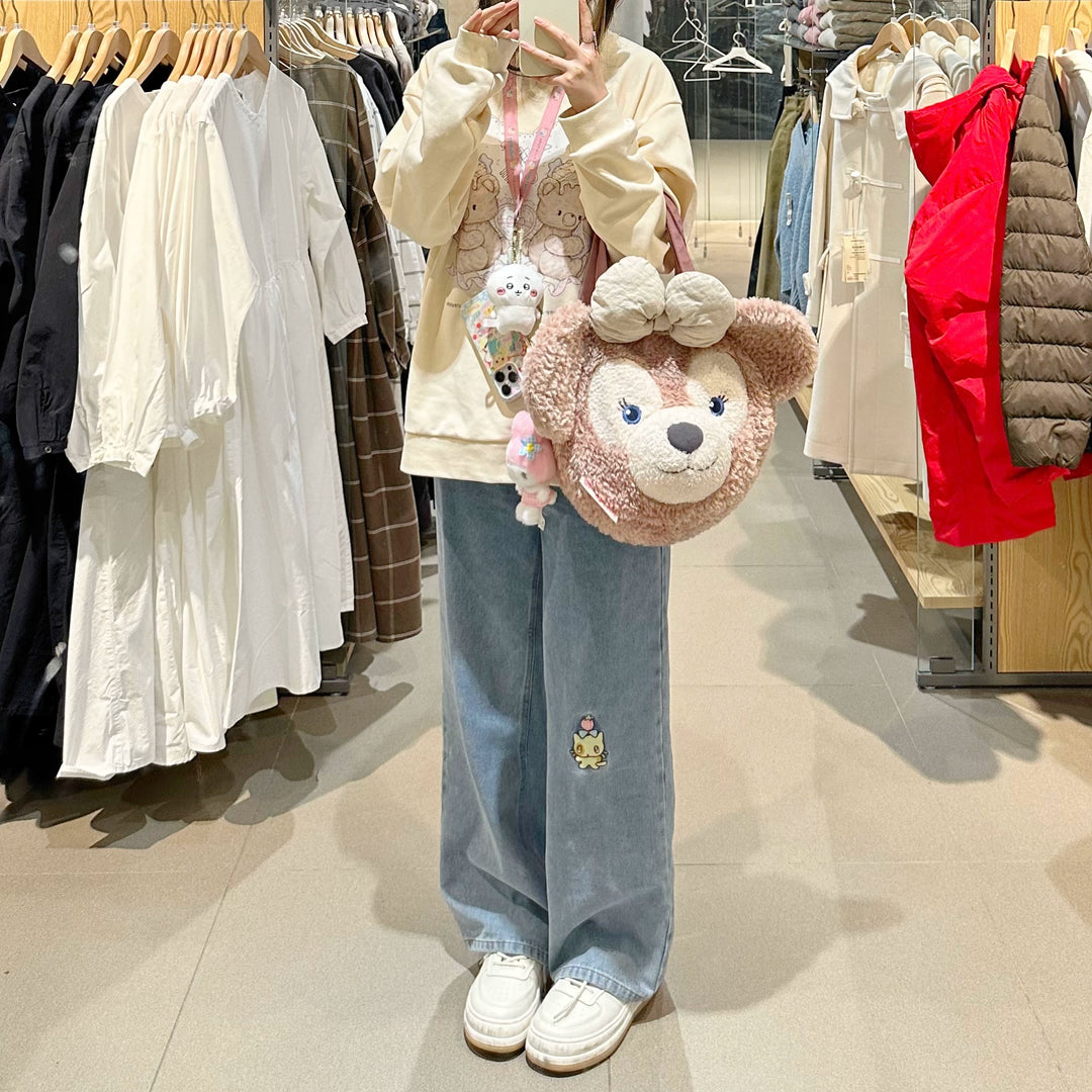 Kawaii Sweatshirt Ice Cream Bear Loose Round Neck Top 39718:645078